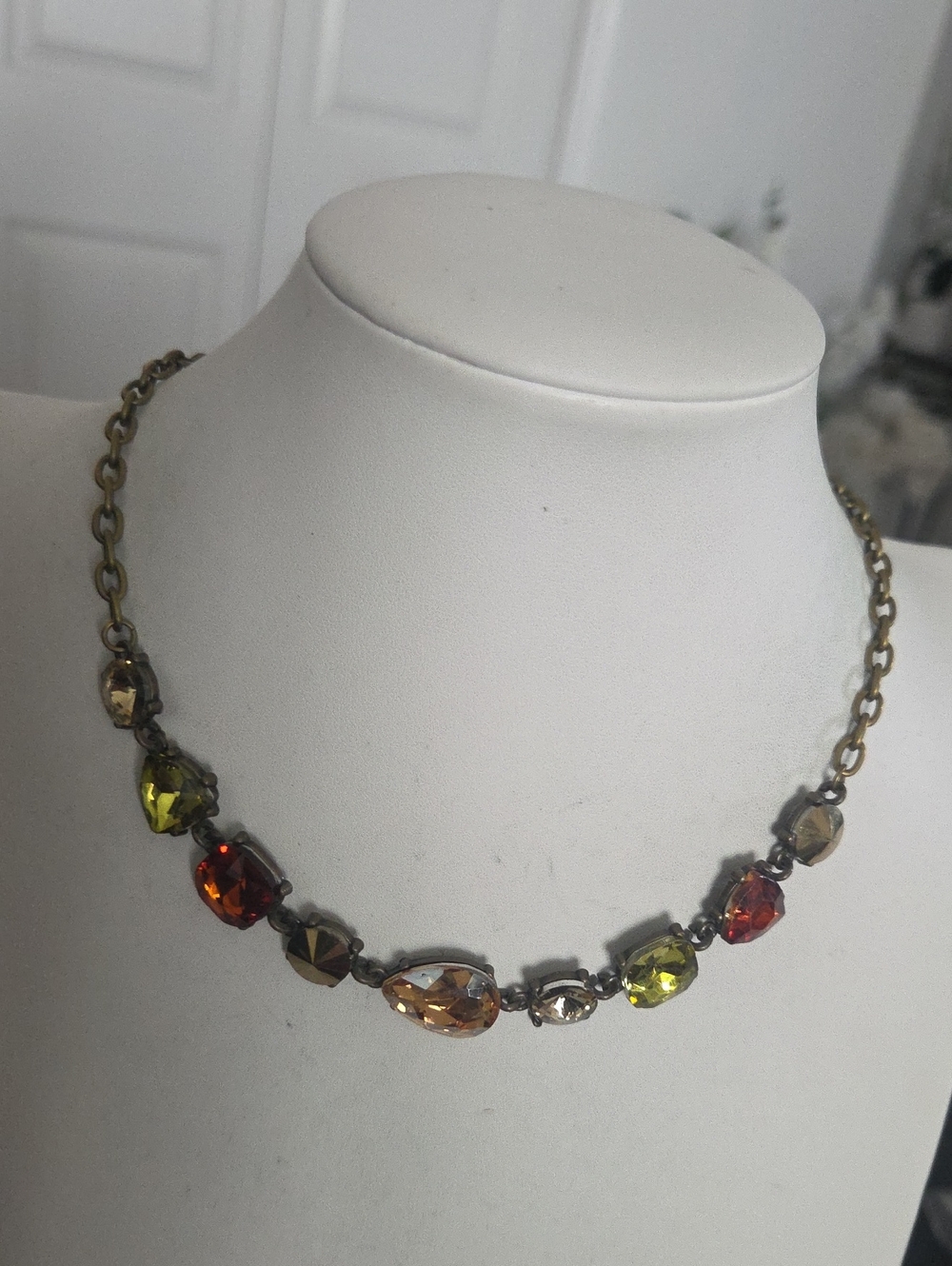 Paparazzi Emphatic Edge Brass Necklace NWT